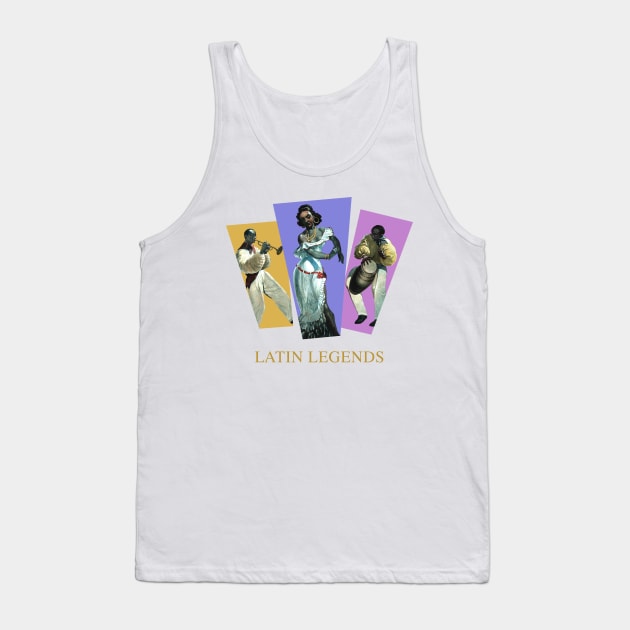 Latin Legends Tank Top by PLAYDIGITAL2020